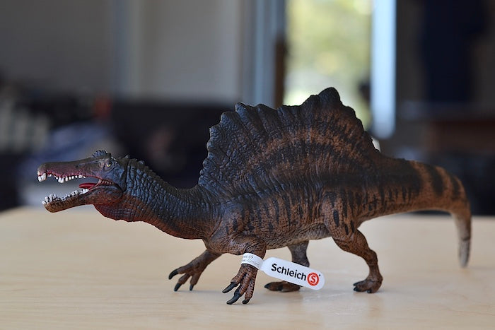 Spinosaurus toy by Schleich.