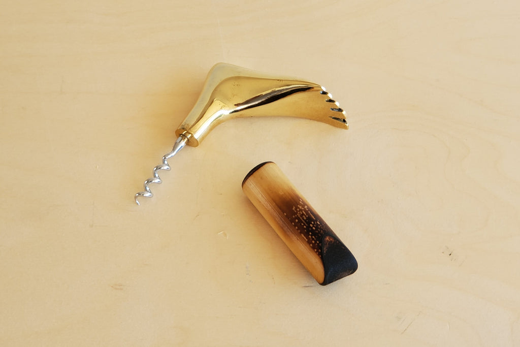 Brass Hand Corkscrew