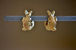 Alligator Twist Earrings