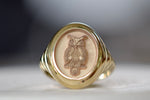 Grandfather Fantasy Signet Wise Owl