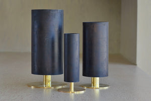 All three vases on pedestal from Aubock.