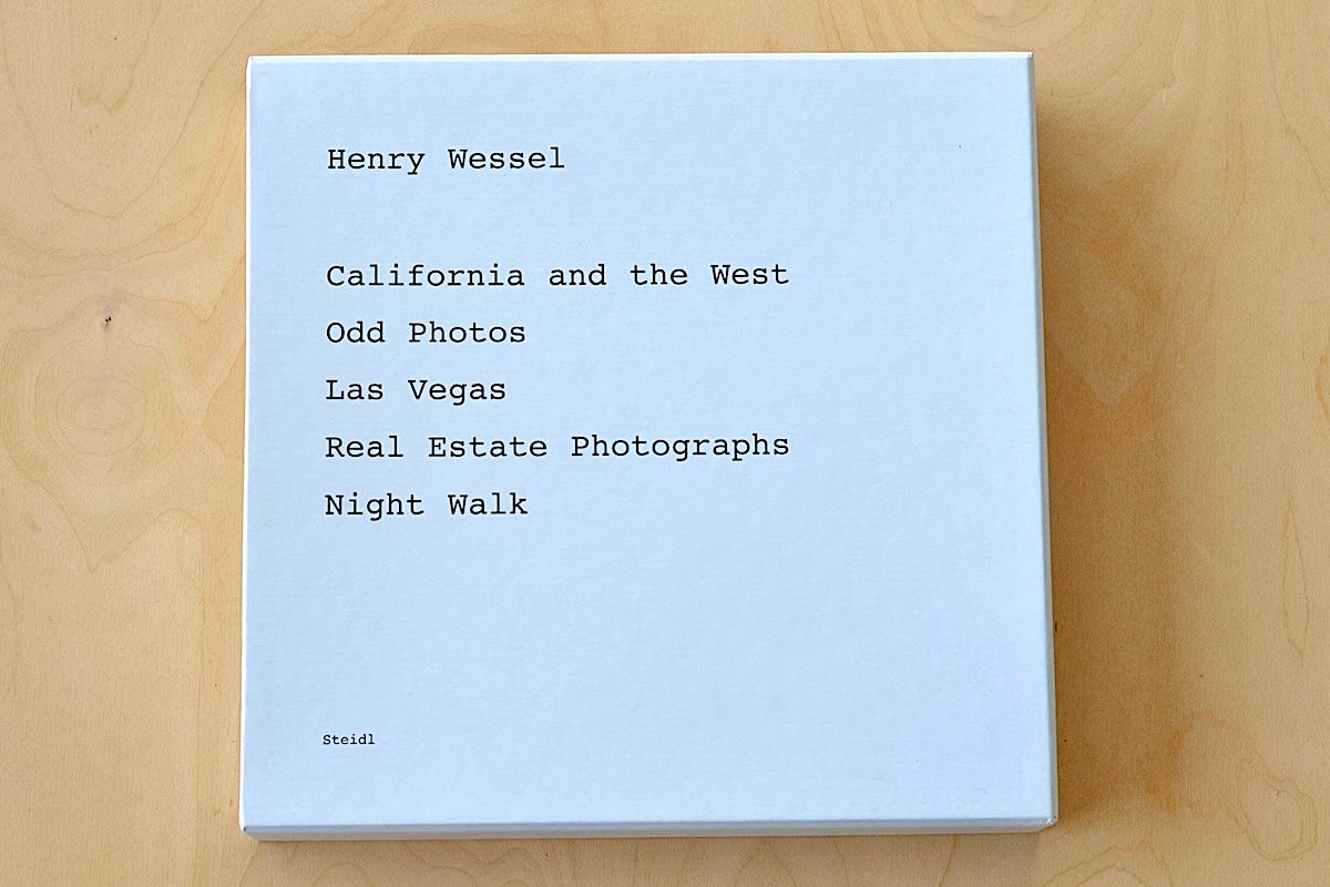 V Book Henry Wessel Steidl Five Books Slipcase– OK Fine Furniture