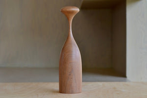 Serratus Pepper Mill in Arbutus. Designed by Tantlalus Design and made in Canada. Just twist. Made for pepper although safe to use with rock salt too, these grinders are made out of ethically sourced wood. Solid wood with internal reinforcement and adjustable Danish ceramic mechanism.