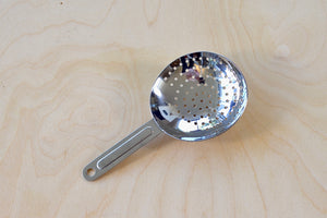 
            
                Load image into Gallery viewer, Japanese Julep Strainer in Stainless Steel. Made in Yukiwa, Japan.
            
        