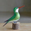 White Throated Hummingbird sculpture.
