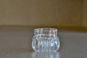 Approximately 4oz Handblown (mouth blown) Whiskey Glass sipper by Jerry Lin-Hsien Kung in California.
