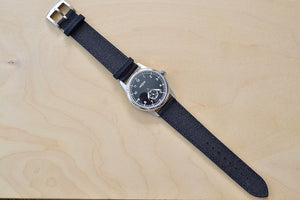 
            
                Load image into Gallery viewer, Full image of Weiss Watch 38mm Standard Issue Field Watch with Black Dial is manually wound, made with American parts, featuring Super Luminova hands and markers for all everyday adventures..
            
        