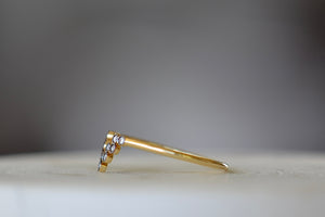 Side view of Constellation V Ring by Yannis Sergakis.