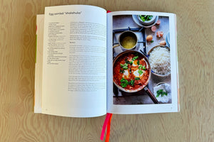 Shakshuka page from Ottolenghi Comfort : A Cookbook.