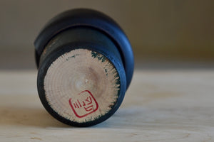 
            
                Load image into Gallery viewer, Vintage Kokeshi showing maker&amp;#39;s stamp.
            
        
