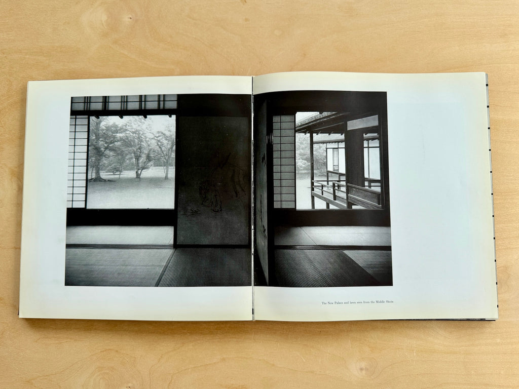 Black and white photographs from Katsura Tradition and Creation in Japanese Architecture.
