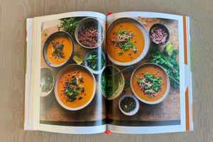 Soup page from Ottolenghi Comfort : A Cookbook.