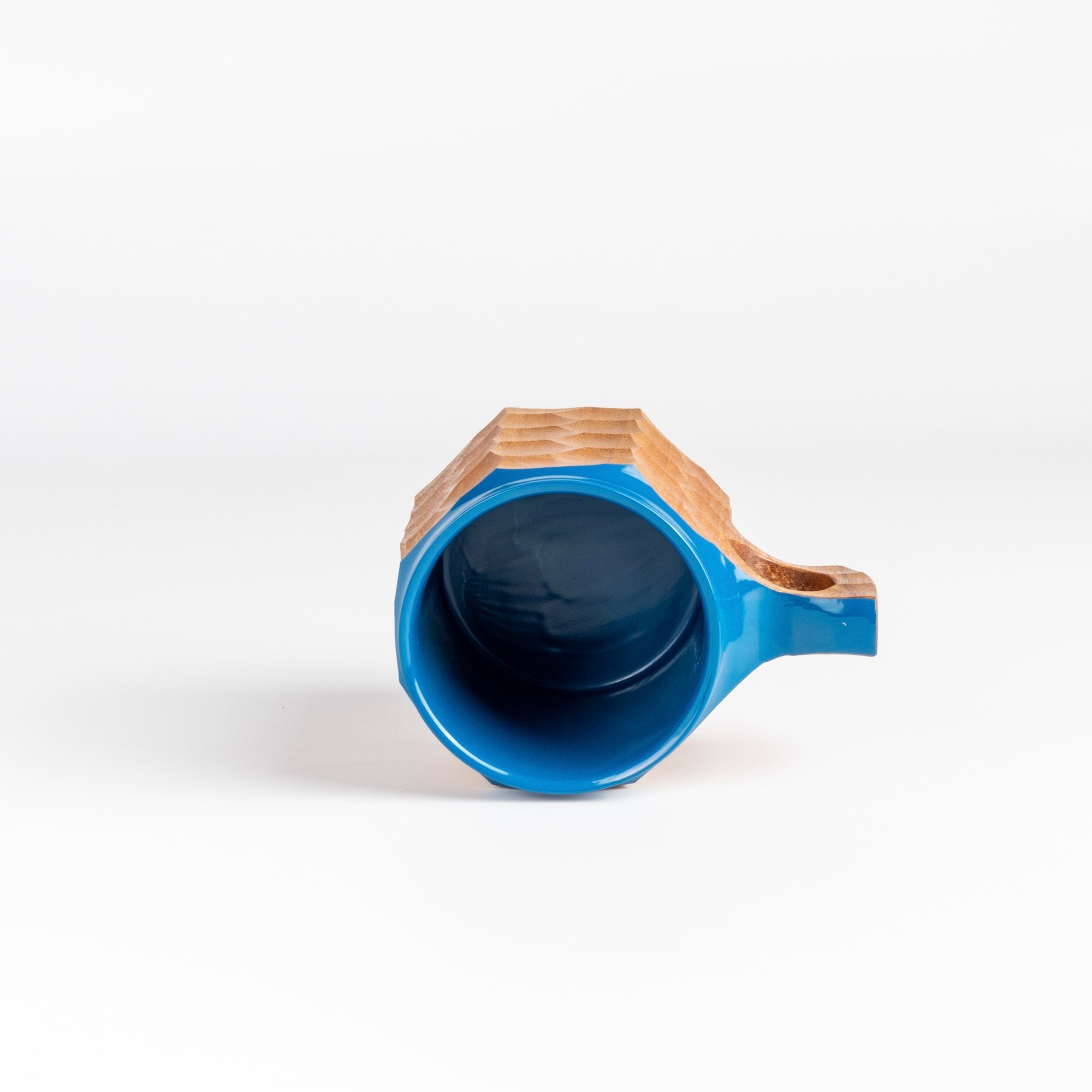 Jincup Medium Hybrid Blue Urushi– OK Fine Furniture