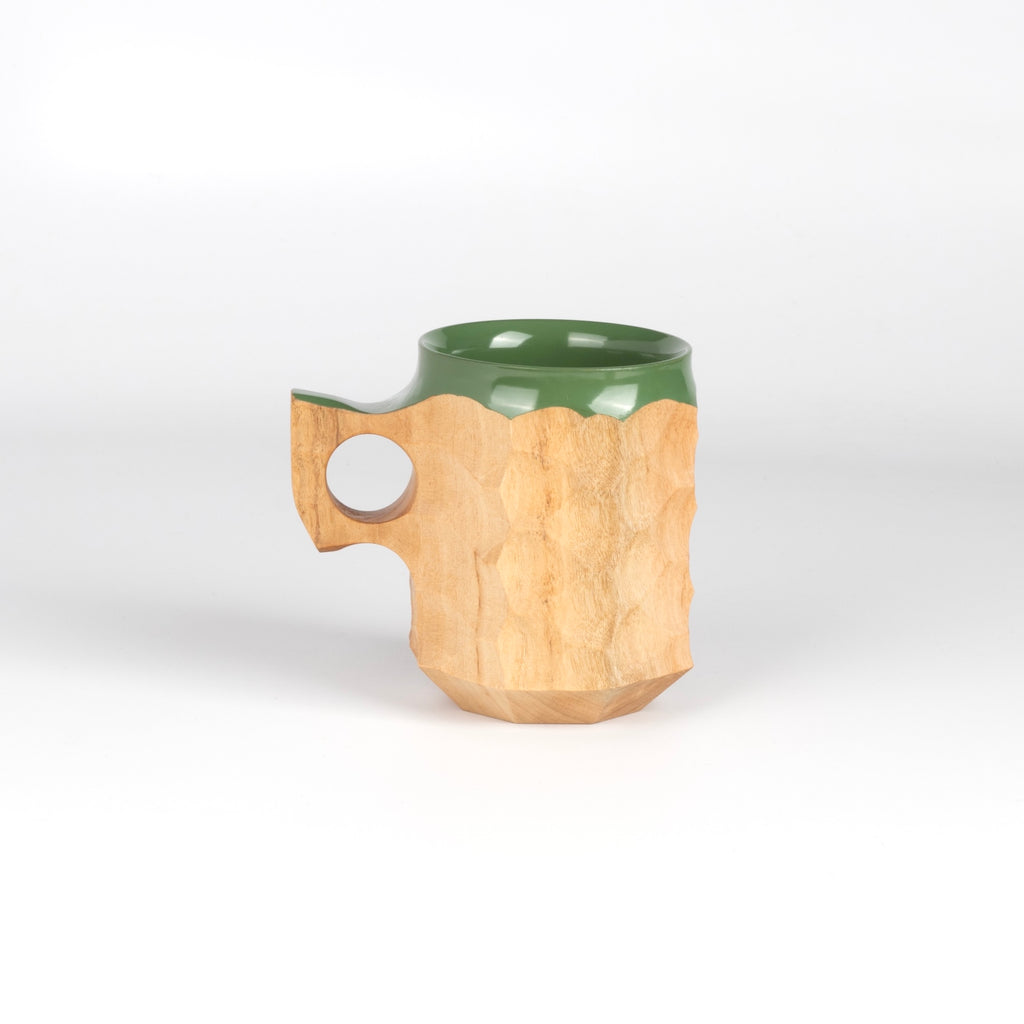 Akihiro woodworks jincup ジンカップ 漆 グリーン 2L Akihiro Woodworks Jincup ジンカップ jincup ハイブリッドグリーン 2L