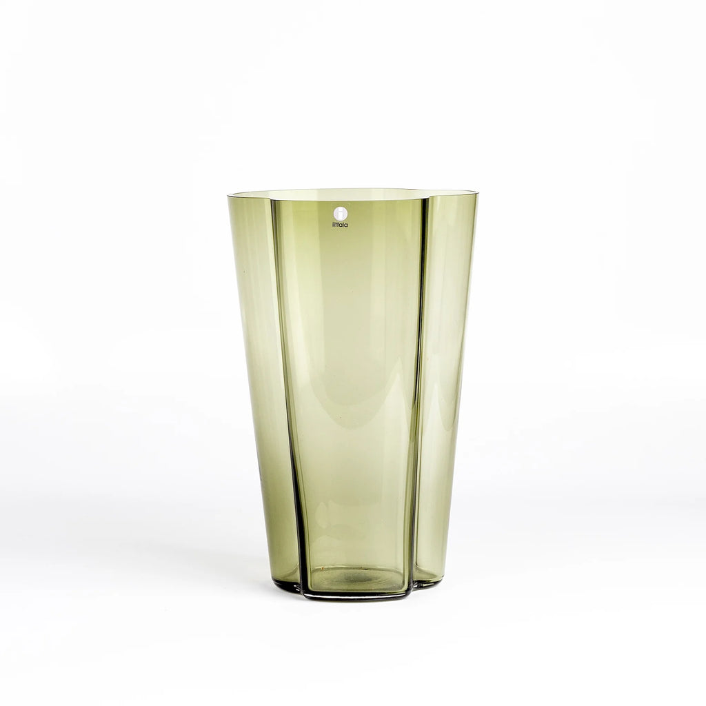 Tall Moss Green Vase by Alvar Aalto– OK Fine Furniture