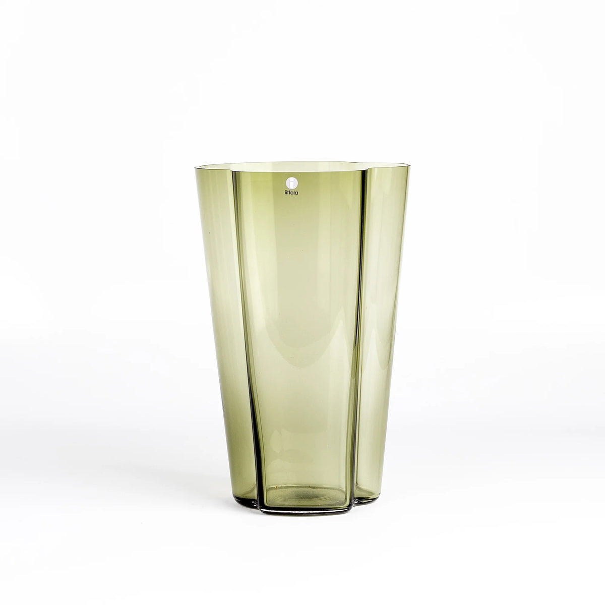 Tall Moss Green Vase by Alvar Aalto– OK Fine Furniture