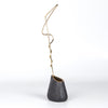 Aubock Vase 7240 Single Noose is a brass vase with patinated body, polished rim and rod. Designed by Carl Auböck and handmade in Austria. Founded in 1906, the workshop is still owned and operated by the Auböck family (by Carl IV and V) from its original home, in a Vienna townhouse.
OK has the largest selection of current Werkstätte Auböck production in the US and in stock, ready to ship.