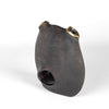 Side view of Carl Aubock Vase 3789 Moon is a brass vase with patinated body and polished rim.

