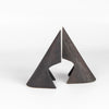 Aubock Bookends 4099 Wedge All Patina designed by Carl Auböck and handmade in Austria. Founded in 1906, the workshop is still owned and operated by the Auböck family (by Carl IV and V) from its original home, in a Vienna townhouse. OK has the largest selection of current Werkstätte Auböck production in the US and in stock, ready to ship.