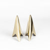 Back of Werkstette Carl Aubock Rocket 3846 Bookends polished