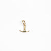 Werkstätte Carl Auböck Aubock Keyring Anchor #7151 in polished brass.