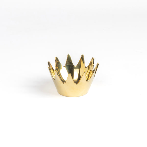 Carl Aubock crown ashtray polished 3600-1