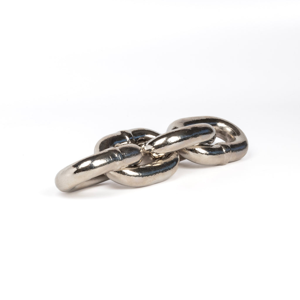 Classic Carl Aubock Paperweight Chain in Nickel Plated 5072-2