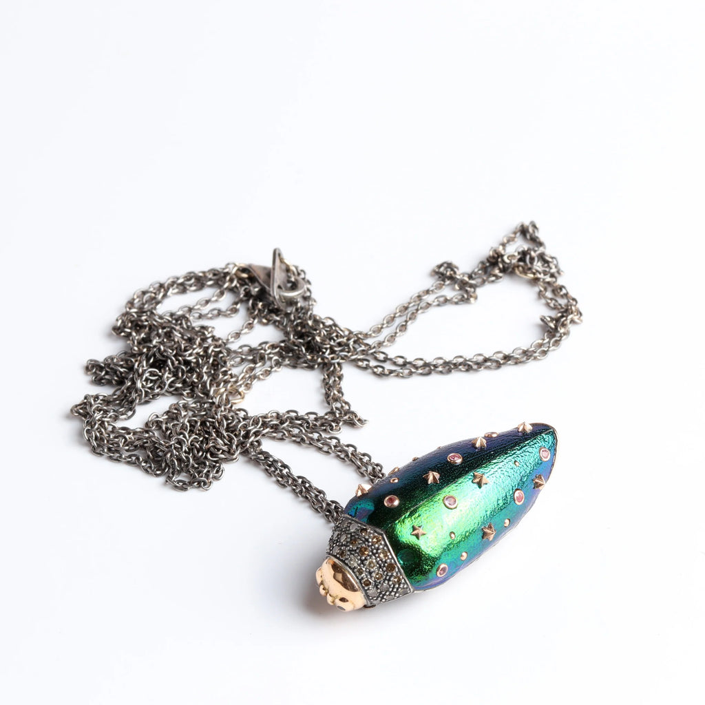 One more with chain on white background.