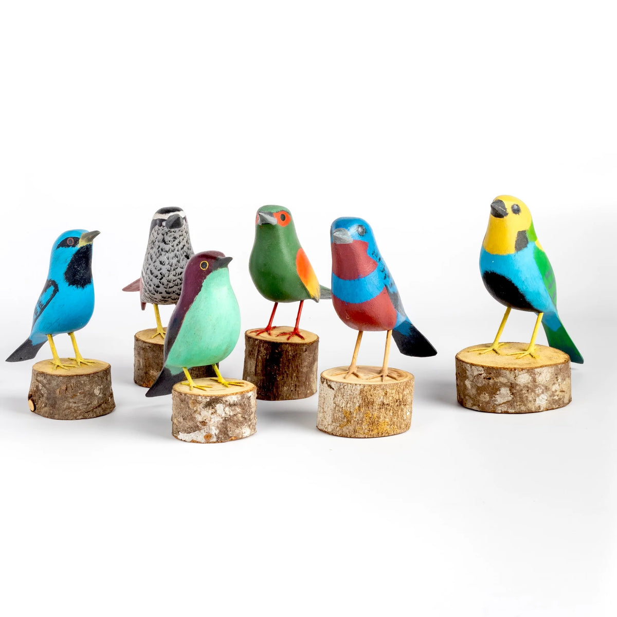 Wooden Birds from Brazil– OK Fine Furniture