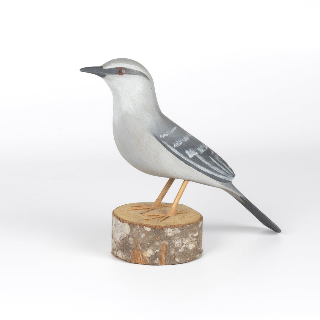 Sabia da Fornia aka Quail Bird from Brazil is a beautifully made fair trade wood bird modeled after birds from the region, this artisan makes them from reclaimed wood and supports his family by their production. 