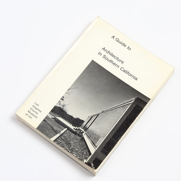 A guide to Architecture in Southern California is an out of print vintage copy of a modernist guide book.