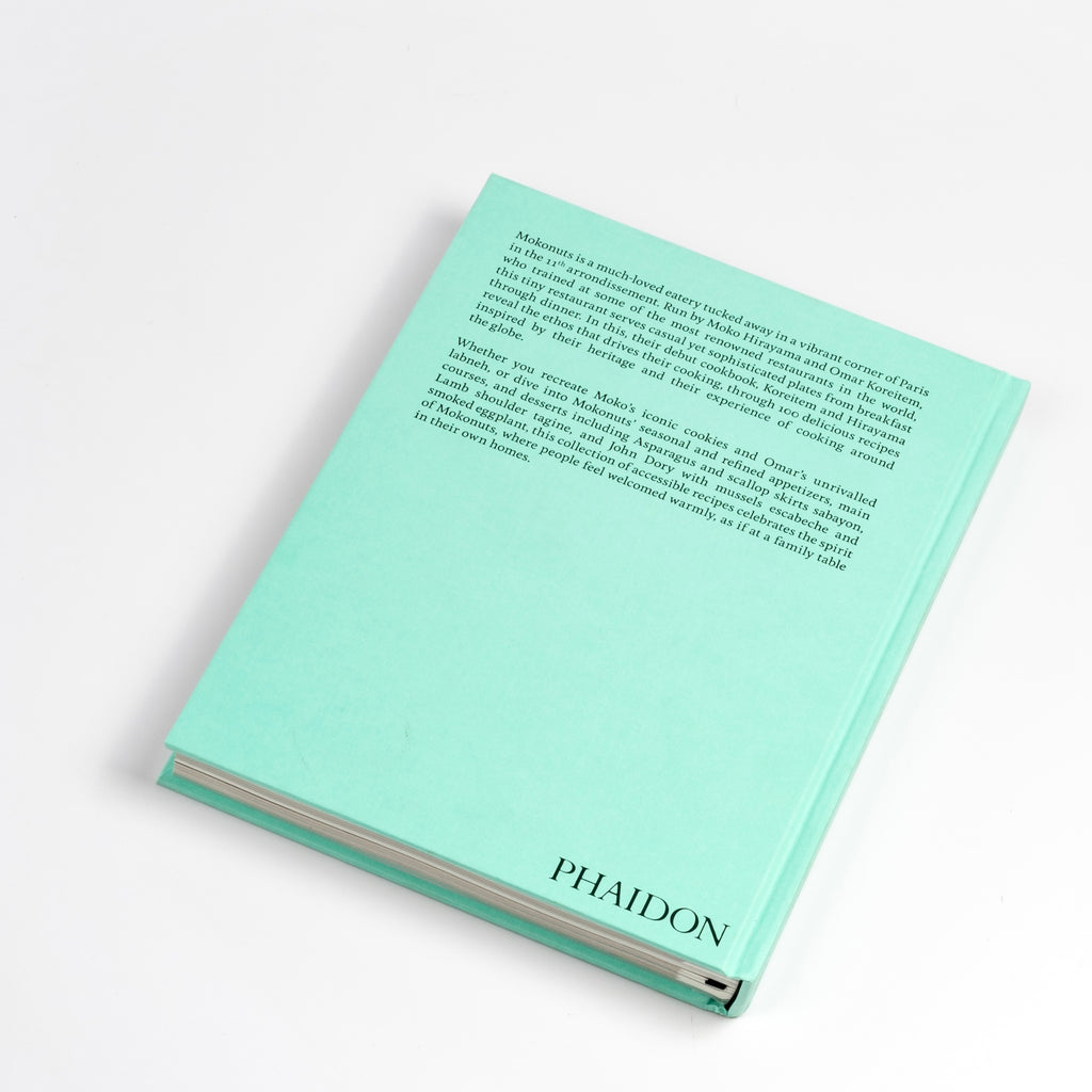 Mokonuts: The Cookbook back cover.