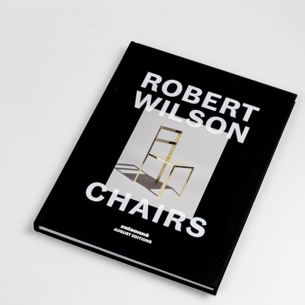 Robert Wilson: Chairs book is Experimental theater director and playwright, Robert Wilson used furniture design in his plays from the very beginning, realizing that on stage it became a focus. He said, "Often the chairs are much like an actor." This book archives the chairs, made in various materials with allusive names and Incudes the Parzival Sofa (1987), the painted wood Clementine Hunter Rocker and many more. By Robert Wilson with Owen Laub, Glenn Adamson, Trevor Fairbrother, Marie De Testa and Dung Ngo