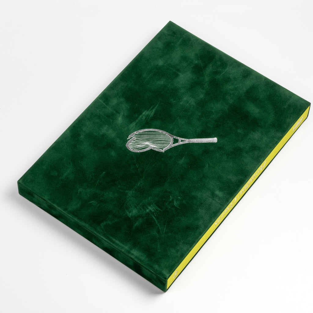 Back of slip cover of Paradise Courts and ERG Media.