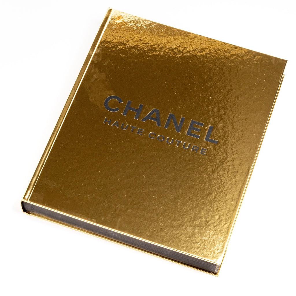 Embossed cover of Page from Chanel Haute Couture book by Sofia Coppola and published by Mack Books.
