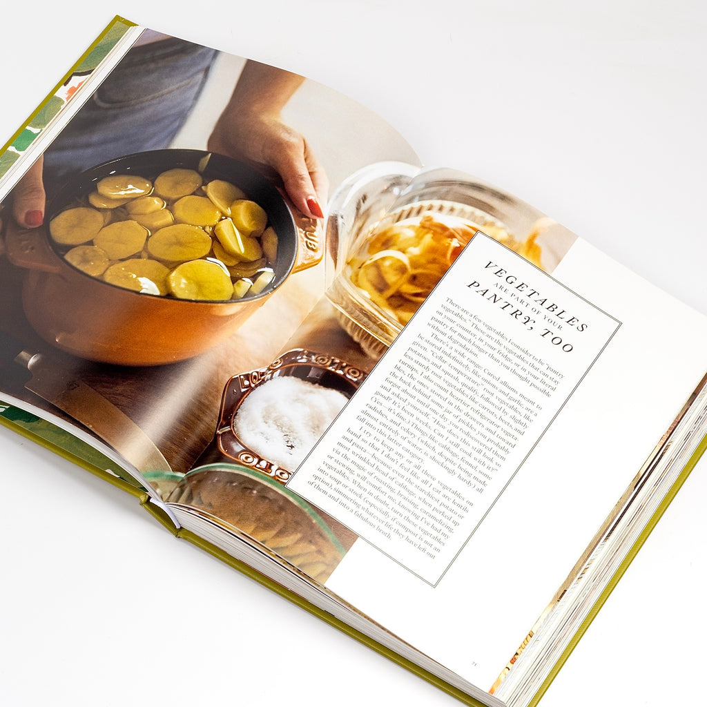 Page from Something From Nothing: A Cookbook by Alison Roman.