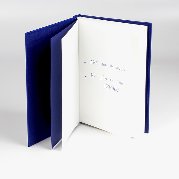 Page from I Have No Idea What I'm Doing Out of Bed by Thomas Lélu.