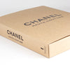 Close up of carton for Chanel Haute Couture book by Sofia Coppola and published by Mack Books.