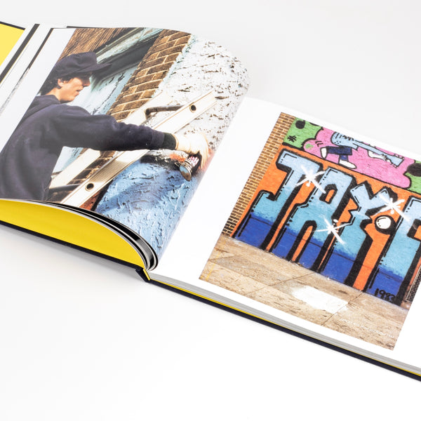 Page from Philadelphia Scool of Music & Art: John Coffey depicts graffiti art and music scene in Philadelphia 1980-83