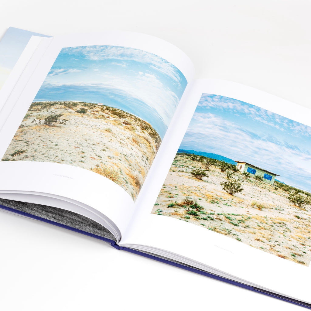 Page from John Divola's Isolated Houses.