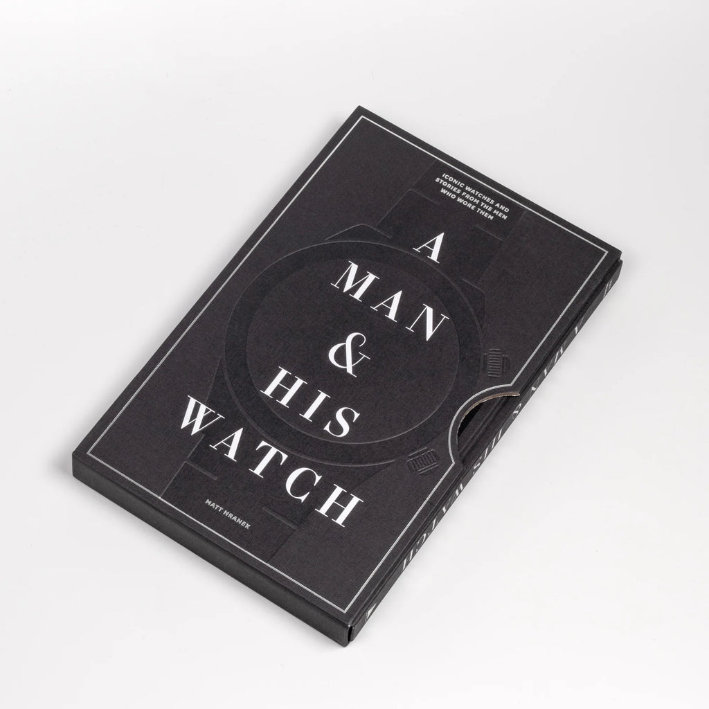 A Man and His watch by Matt Hranek is a photographer, bon vivant and the man behind the William Brown project comes a series of essays around the bond between a man and that thing on his wrist and Perhaps the best watch book ever published since it not so much about the objects, but our relationship to them.