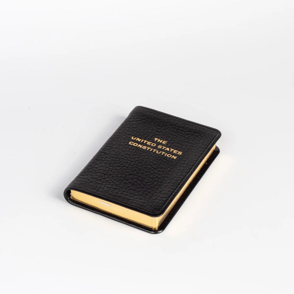 Leather Bound Constitution mini United States US from Graphic Image.