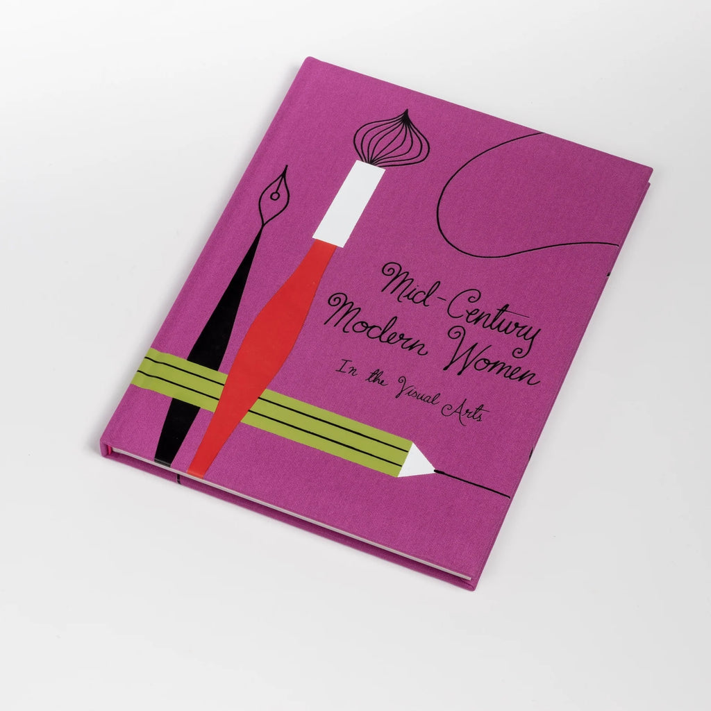 Mid-Century Modern Women in the Visual Arts by Gloria Fowler and illustrator Ellen Surrey. Twenty-five outstanding women in art, design and fashion get a colorful illustration, a carefully selected personal quote and short biography. Included are Sister Corita Kent, Eva Zeisel, Florence Knoll, Ray Eames, Ruth Asawa, Alma Thomas, Mary Blair and many more. 