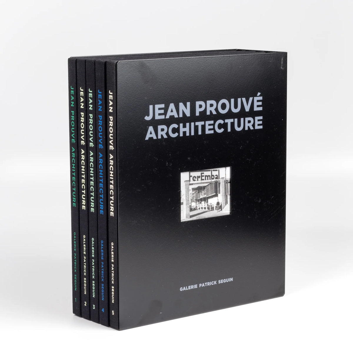 Jean Prouvé Architecture: Five-Volume Box Set No. 1– OK Fine Furniture