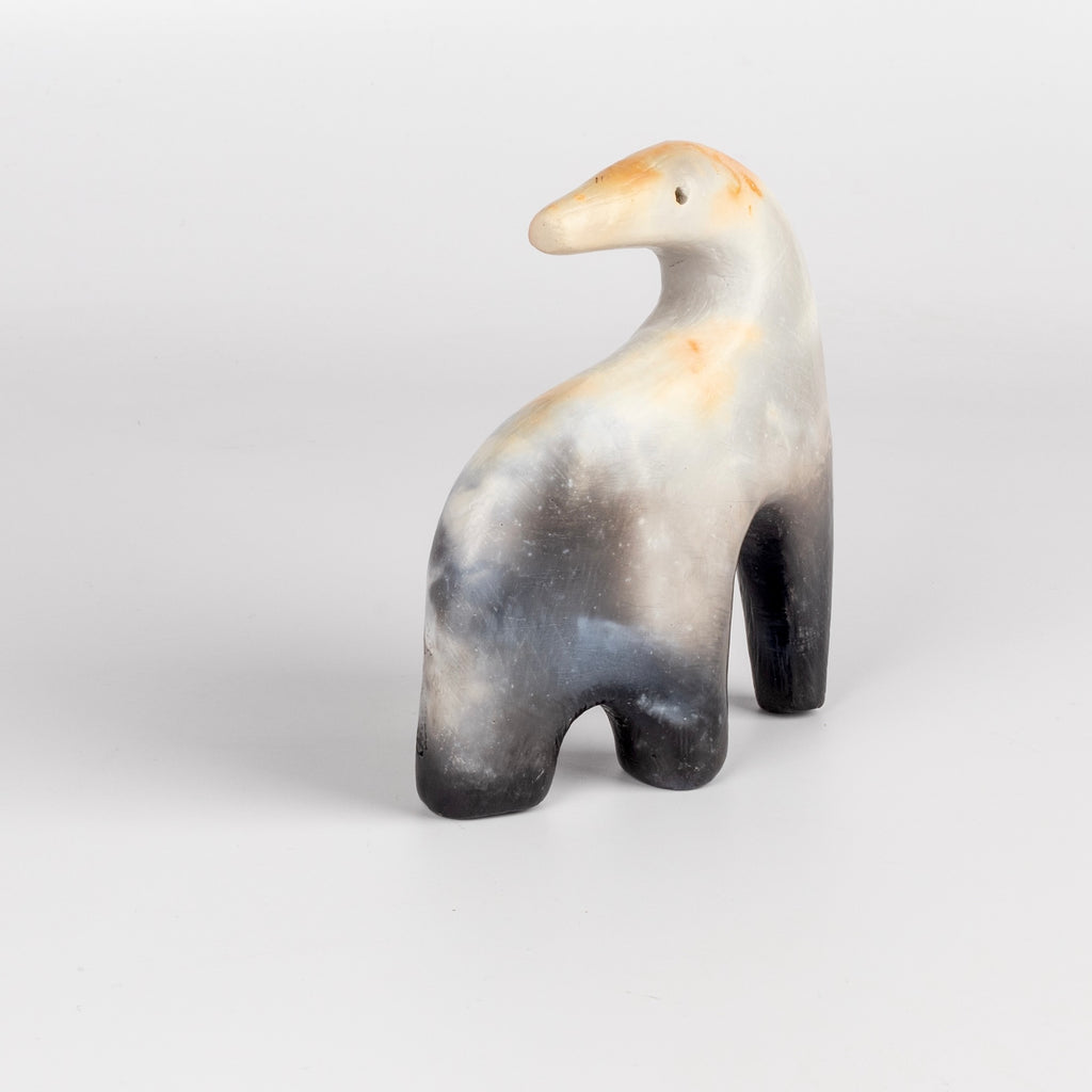 One more of Other side of The ceramic creature  figurine made by Carol Horst.