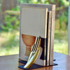 Aubock Bookends 1928 Hands bookends are polished and hand shape bookends 1928 with patinated base. Designed by Carl Auböck and handmade in Austria.