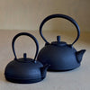 Cast Irom Kettle in small and large from Kukan Chuzo. This one goves stove top. Made and designed by Hisao Iwashimizu in Iwate, Japan.