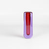 Sommerso vase in Lilac and magenta pink by Lynn Read and Vitreluxe.