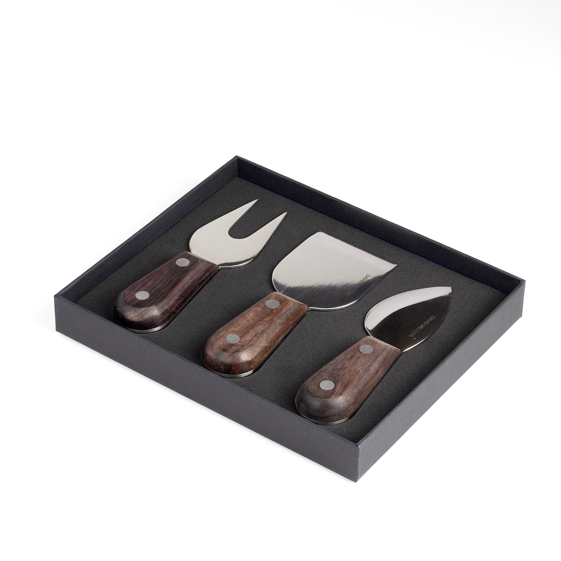 David Mellor Rosewood Cheese Knife Set of 3– OK Fine Furniture