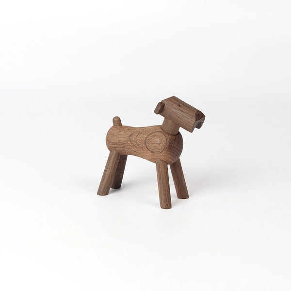 Kay Bojesen Small wood toynor figurine Terrier "Tim".